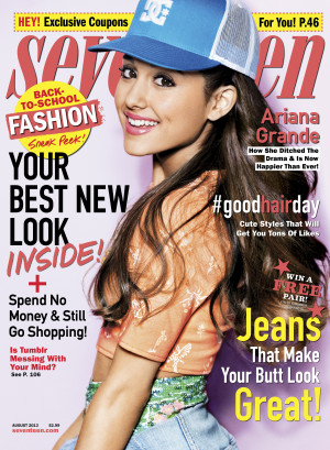 Ariana Grande Covers 'Seventeen Magazine,' Talks Drama With Former ...