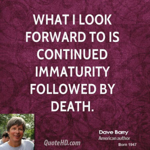 Dave Barry Death Quotes