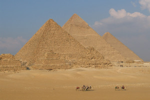 Giza Pyramids of Cairo