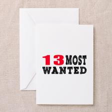 13 most wanted birthday designs Greeting Card for