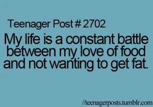 fat, food, get fat, life, lol, love, love of food, post, posts, quote ...