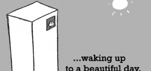 Happiness is, waking up to a beautiful day.