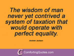 Andrew Jackson Famous Quotes