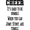 one to cheer cheerleading confession cheerleading bows spirit ...