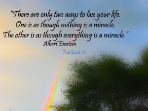 Miracle quote