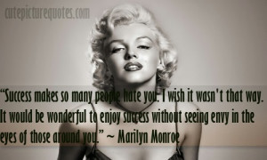 ... so many people hate you. I wish it wasn't that way | Famous Quotes