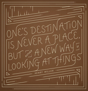 betype:Lettered Travel Quotes