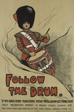 ... Collection ›› Online Collection ›› 'Follow the Drum', 1900 (c