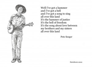Pete Seeger: iconic folk singer/songwriter