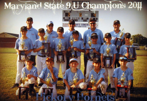 10u hickory hornets are maryland state champs