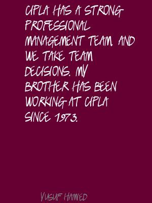 Management Team Quotes