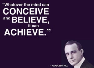 Napoleon Hill Think And Grow Rich Quotes Napoleon hill quote