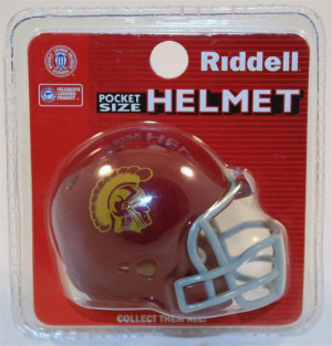 USC Trojans Revolution Mini Pocket Pro Helmet