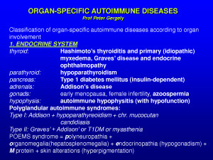 Define Autoimmunity. Give An Example Holistic