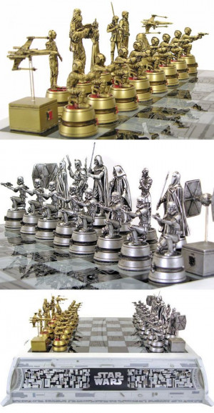 Star Wars Chess Set, For The True Nerd In You