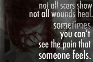 friendship, hurt, love, pain, quote, sad, scars, text, typography ...