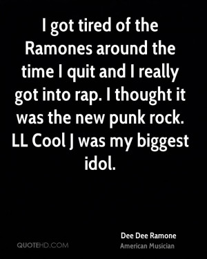 Dee Dee Ramone Quotes
