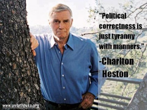 Charlton Heston quote 