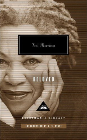 ... Toni Morrison? A picture of Toni Morrison on the cover of Beloved