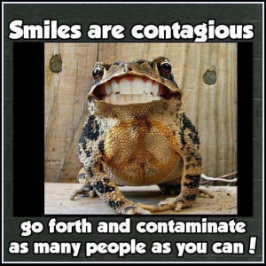 Smiling is Contagious..