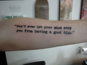 Simple Tattoo Quotes For Hand Upper Back Tattoo Quotes Ideas For Girls ...