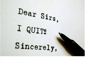 Before you quit your job