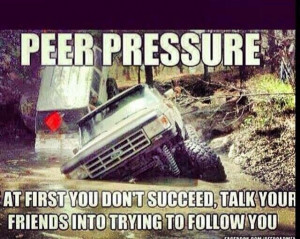 Peer pressure