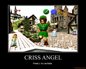 CRISS ANGEL - PRESS L TO LEVITATE -