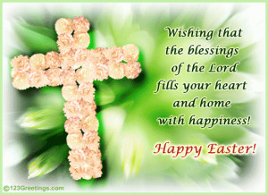 formal Easter greeting for you to send.