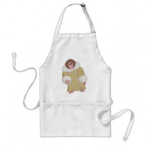 Darwin the Ikea Monkey Adult Apron