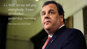 Quotes from Christie apology