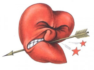 Shot through the heart, and you're to blame!