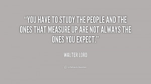... and the ones that measure up are not always the ones you expect