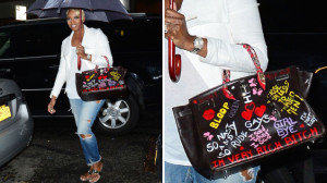 Nene Leakes Defiles Expensive Birkin Bag With Shitty 'RHOA' Quotes