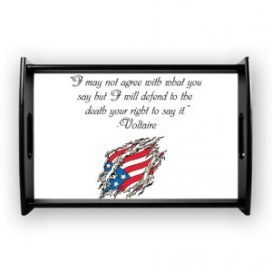 America Gifts > America Kitchen & Entertaining > Voltaire quote Coffee ...
