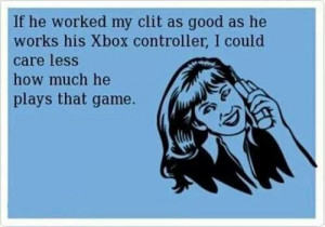Bahahahah, Xbox men and women