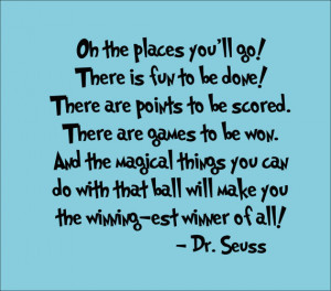Dr Seuss Quote: Funny things are everywhere