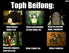What everyone thinks of Toph Beifong