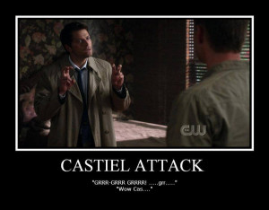 Supernatural Funny Castiel