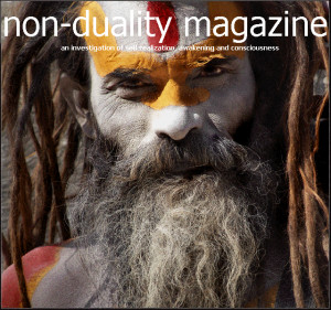while back non duality magazine interviewed me and asked me a lot of ...