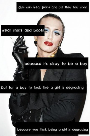 ... this picture (which quotes a Madonna song ) sums 
