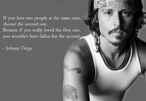 Inspiring quote by Johnny Depp