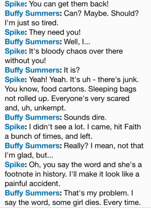 Buffy quotes!