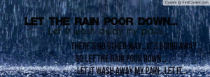Rain poetry Profile Facebook Covers