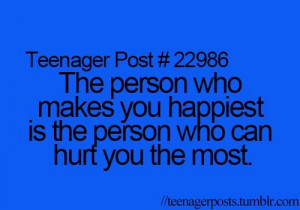 Never let your guard down around people you like