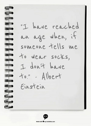 The witty physicist gives his take on ageing, saying that as a person ...