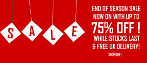 end of season sale up to 75% off
