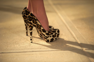 in LOVE with these Prada leopard print pumps spotted on Ciara ...