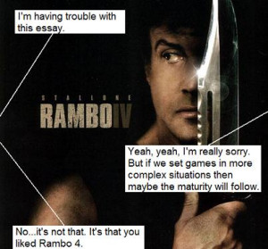 Funny Rambo Quotes