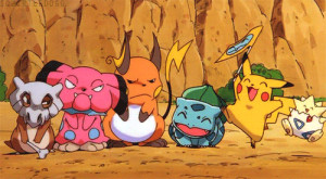 ... pokemon the first movie Raichu Cubone Pikachu's Vacation snubull
